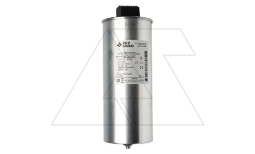 Конденсатор CSADG-0,44/60-HD, трехфазный, 60kVAr(440VAC), 50kVAr(400VAC), c MKP заполненный газом, клеммник S=35mm?, тяжелый режим, IP20 | код 068730 | ZEZ Silko