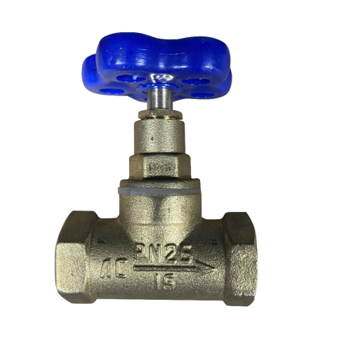 Клапан 15Б3р Ду15 А50 М вода (без гайки) | код БАЗ.А50.15М | БАЗ