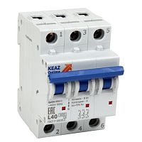 Выключатель автоматический модульный OptiDin BM63-3C32-10-ОМ4-РЕГ | код 352381 | КЭАЗ