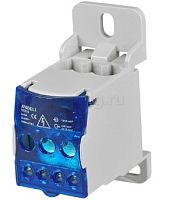 Распределительный блок на DIN-рейку РБ-80 1П 80А (1х16/4х6+2x16) (ANDELI) | код ADL16-310 | ANDELI