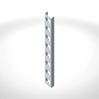 Стойка кабельная С1200 УТ1,5, горячее цинкование(толщина покрытия 40 -120мкм), S2,5 | код П0000013180 | Завод ЭМИ Курган