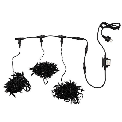 Гирлянда светодиодная "LED ClipLight" 3 нити х10м 198LED тепл. бел. 18Вт 24В IP65 Neon-Night 323-316 фото 6 Гирлянда светодиодная "LED ClipLight" 3 нити х10м 198LED тепл. бел. 18Вт 24В IP65 Neon-Night 323-316 фото 6