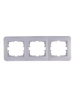 Рамка 3-м KARINA LIFE горизонт. жемчуж./бел. перламутр. LEZARD 708-3000-148