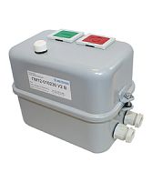 Пускатель электромагнитный ПМ12-010230 У2 В, 220В/50Гц, 1з, 10А, нереверсивный, с реле РТТ5-10-1 7,0-10,0А, в корпусе IP54, с кнопками ПУСК+СТОП+R и сигнальной лампой (ЭТ) | код ET000203 | Электротехник