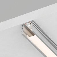 Профиль алюминиевый CAB261 16х12 накладной высокий серебр. 2м ( в комплекте 2 заглушки 4 крепежа) FERON 10266