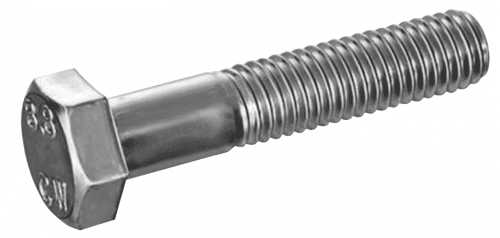Болт M12х95.40Х ГОСТ 7798-70 с гайкой ГОСТ 5915-70 класс прочн. болта 5.8 | код 6716126-1295 | ЭТМ