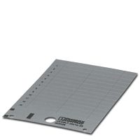 Пластиковая табличка US-EMLP (60X30) SR | код 0828906 | PHOENIX CONTACT