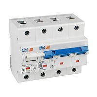 Выключатель автоматический модульный с независимым расцепителем OptiDin BM125-3C80-НР-8ln-УХЛ3 | код 336380 | КЭАЗ