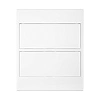 Бокс пластиковый ЩРН-П-24 IP41 белый (белая дв.) KRANZ | код KR-11-0325 | KRANZ