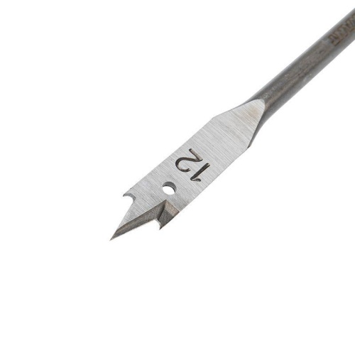 Сверло перовое по дереву 12мм (шестигранный хвостовик) KR-91-0663 Kranz фото 3 Сверло перовое по дереву 12мм (шестигранный хвостовик) KR-91-0663 Kranz фото 3