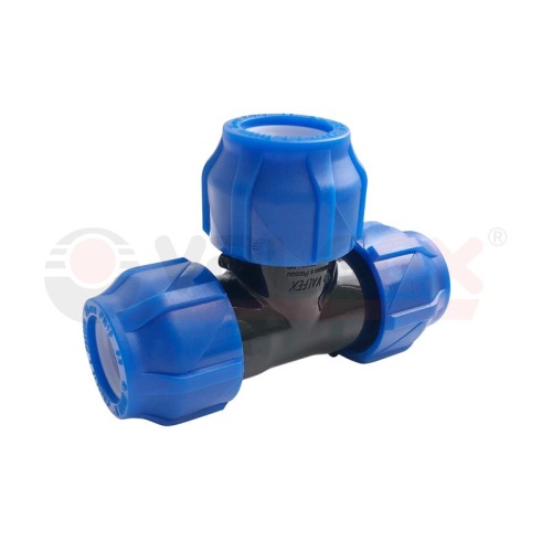 Тройник компрессионный 32-32-32 (30/6) | код 1210012323232 | VALFEX Тройник компрессионный 32-32-32 (30/6) | код 1210012323232 | VALFEX