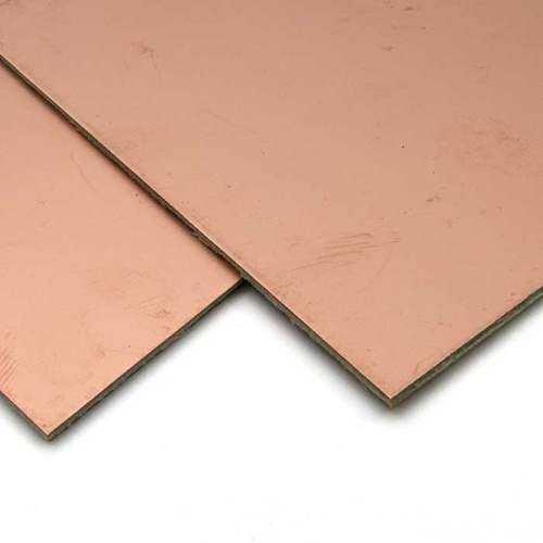 Текстолит RUICHI FR4-2 1.5 мм 100*200, фольгированные двухстороннее | код 85691 | Ruichi