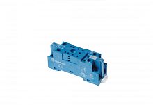 Розетка с винтовыми клеммами (под шайбу) для реле 55.32, таймера 85.02, применяются модули 99.01, в комплекте металлическая клипса 094.71, версия: синий цвет | код 9482SMA | FINDER