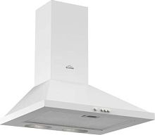 Вытяжка каминная Elikor Оптима 60П-400-П3Л белый управление: кнопочное (1 мотор) | код 1602613 | ELIKOR