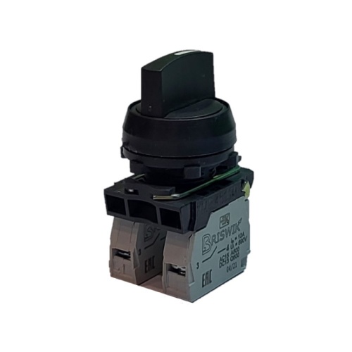 Переключатель Briswik ПЕ 081/1м черный 2но+0нз Ручка с фикс 3-поз IP66 УХЛ2 10А | код aZ-VG-6Ai-0122 | Briswik Переключатель Briswik ПЕ 081/1м черный 2но+0нз Ручка с фикс 3-поз IP66 УХЛ2 10А | код aZ-VG-6Ai-0122 | Briswik