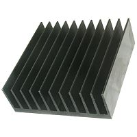 Радиатор охлаждения RUICHI BLA178-100, алюминиевый | код 65570 | Ruichi