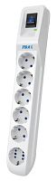 Сетевой фильтр Pilot L (GP) 175 10м (6 розеток) белый (коробка) | код 1914466 | PILOT