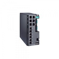 Коммутатор EDS-4009-3MSC-LV Managed Ethernet switch with 6 10/100BaseT(X) ports, 3 100BaseFX multi-mode ports with SC connectors, dual power inputs 12/24/48 VDC, t: -10/60 | код 00-06142000 | MOXA