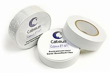 Cabeus ET-WT Изоляционная лента белая 19ммх20мх0.13мм | код 7414c | Cabeus