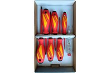 Набор диэлектрических отверток MAXX VDE PH/SL/индикатор 7 штновинка | код. 653747216 | WITTE