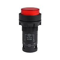 Кнопка с подсветкой OptiSignal Compact D22 С7-PL-M401 красн. 1НЗ 230В AC XB7NW34M2 КЭАЗ 362096