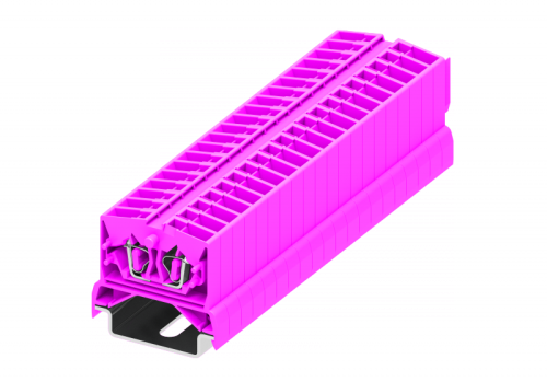 254379 Клемма TB 1-1 проходная на DIN-рейку SP35, фронт.подключение, сеч. 2.5мм2, розов., шт | код 254379 | SUPU 254379 Клемма TB 1-1 проходная на DIN-рейку SP35, фронт.подключение, сеч. 2.5мм2, розов., шт | код 254379 | SUPU