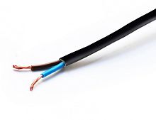 Шнур ШВВП 2х0.5 ГОСТ (бухта 100м) черный | код SQ0120-0070 | РЭМЗ ТМ