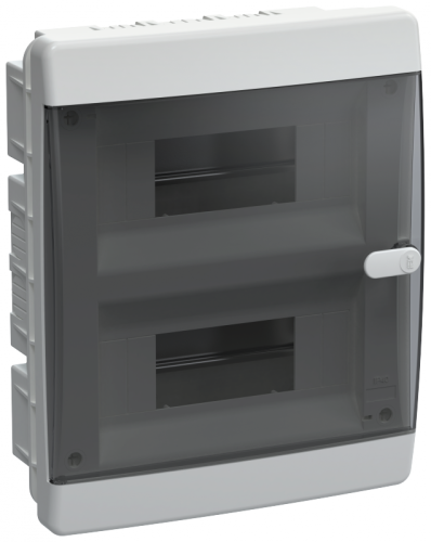 UNION Compact Корпус пласт. ЩРВ-П-18 IP41 черн. пр. дв. IEK | код UIC-KP12-V-18-41-K01 | IEK