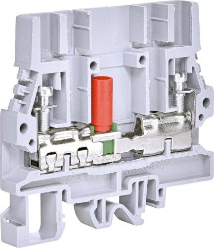 Клемма винтовая измерительная ESC-SCB.6 (6 мм2, серая) | код 003903220 | ETI Клемма винтовая измерительная ESC-SCB.6 (6 мм2, серая) | код 003903220 | ETI
