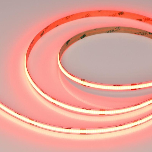 Лента светодиодная COB-X480-8mm 24V Red 8Вт/м IP20 (уп.5м) Arlight 047739