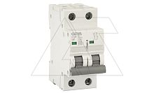 Авт. выключатель GYM8-2P-40B, 2P, 40A, хар-ка B, 4,5kA, 2M, без подкл. AU8, AL8. | код GYM82P40B_0 | GEYA