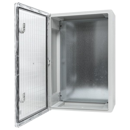 Щит пластиковый с монтажной платой прозр, дверь 600х400х200 мм IP65 PROxima | код PBT65MP008 | EKF фото 5