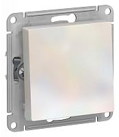 ATLASDESIGN 1-клавишный ВЫКЛЮЧАТЕЛЬ 2-полюсный, 10А, мех., ЖЕМЧУГ | код ATN000421 | Systeme Electric