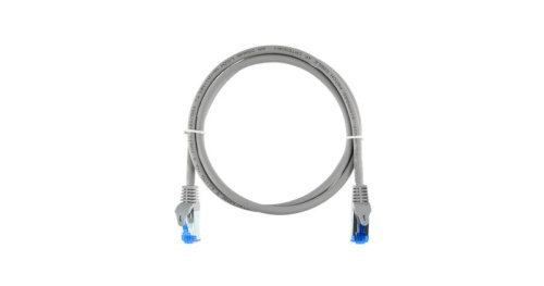 Патч-корд S/FTP 4 пары Cat 6 2хRJ45/8P8C T568B 7х0150мм LSZH светло-серый 3м | код NMC-PC4SE55B-ES-030-C-GY | NIKOMAX Патч-корд S/FTP 4 пары Cat 6 2хRJ45/8P8C T568B 7х0150мм LSZH светло-серый 3м | код NMC-PC4SE55B-ES-030-C-GY | NIKOMAX