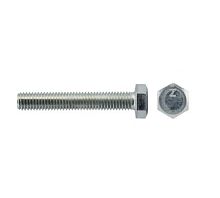 Болт DIN933 М10х30 шестигранная голова полная резьба оцинкованный (00005546) | код УТ-00013152 | Tech-KREP