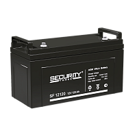 Аккумуляторная батарея SF 12120, напряжение 12В емкость 120Ач, разработана для резервного электропитания охранно-пожарных систем. Security Force | код 4614030010006 | SECURITY FORCE
