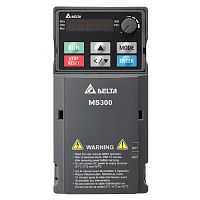 VFD1A5MS43AFSAA Преобразователь частоты MS300, 3x400В, 0.37/0.55 кВт, 1.5/1.8А, ЭМС С2, IP20 | код VFD1A5MS43AFSAA | Delta Electronics
