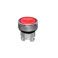 Головка кнопки с подсветкой, красная, IP65, металл MTB4-BW346C | код 137213 | MEYERTEC