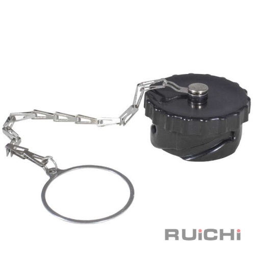Заглушка кабельной части для быстроразъёмного разъёма RUICHI FQ30, с цепочкой, черная | код 115621 | Ruichi Заглушка кабельной части для быстроразъёмного разъёма RUICHI FQ30, с цепочкой, черная | код 115621 | Ruichi