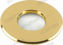 Светильник встраиваемый потолочный Lynx 51 0 04 влагозащищенный, IP65 под HR51, золото Comtech | код CH918016 | COMTECH