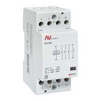 Контактор модульный КМ 25А 3NO+1NC 230VAC (2 мод.) AVERES EKF | код km-av-2-25-31-230V | EKF