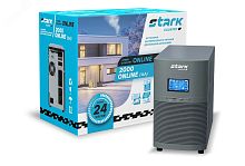 Источник бесперебойного питания Online 2000ВА Stark Country 2000 online (max зарядный ток 16А) | код SC 2000 online (16A) | STARK Country