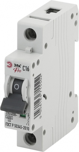 Автоматический выключатель Pro NO-901-45 ВА47-63 1P 25А кривая C | код. Б0031815 | ЭРА 