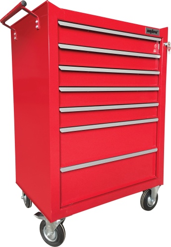 Тележка инструментальная 7-ми полочная (красная) | код OTT47R-R | Ombra