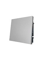 ZIMA Выключатель серый матовый безвинтовой зажим/клемма LEZARD | код 704-7488-100QC | LEZARD