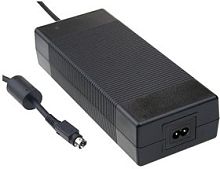 Адаптер настольный, AC-DC, медицинский, 180Вт, ККМ, вход 80...264B AC 47...63 Гц, 113...370B DC, выход 12B/15A, изоляция 4000В AC, 210x85x46мм, -30...+70С, сетевой разъём IEC320-C8, выходной разъем DIN-4P | код GSM220B12-R7B | MeanWell Сери