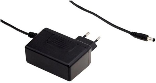 Адаптер настенный, AC-DC, 22Вт, вход 90...264B AC 47...63 Гц, выход 7.5B/2.93A, изоляция 3000В AC, 75.5x32x47.5 мм, -20...+60С, выходной разъем длина 11 мм, диаметр 2.1x5.5 мм | код SGA25E07-P1J | MeanWell