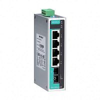 Коммутатор EDS-205A-M-SC-T 5 port switch, 4 x 10/100 TX, 1 x 100 FX (multimode), dual power, t:-40/+75 | код 00-06031621 | MOXA
