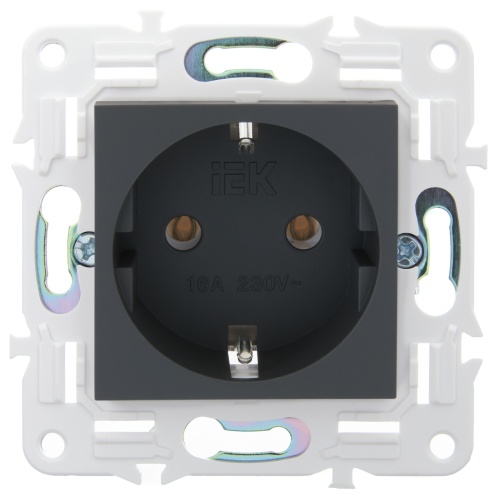 SKANDY Роз. с з/к без з/ш 16А SK-R05G граф. IEK | код SK-R11-16-K53 | IEK фото 4