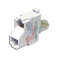 T-адаптер, 2 телефонных порта | код TWT-T-U2-U2 | TWT